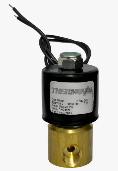 Válvula Solenóide Gás Thermoval 1/4 220v.